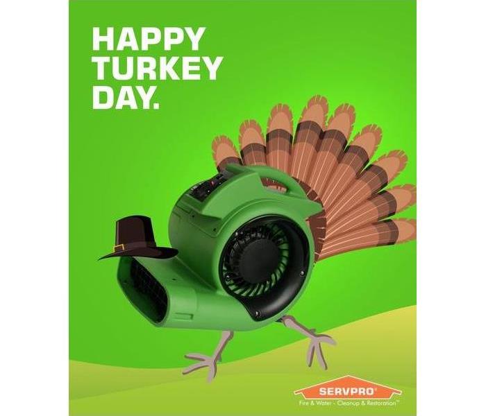 SERVPRO Turkey Thanksgiving Day
